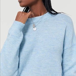 Urban Outfitters Blue Knit Oversized Sweater